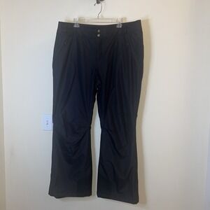 Columbia Omni-Tech Snow Ski Pants XXL Black Waterproof Insulated‎ Mens